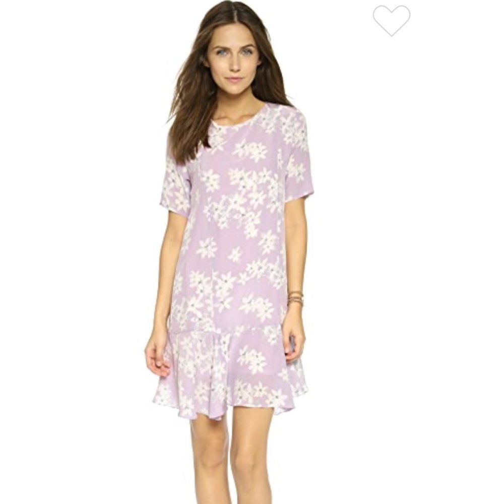 * Myne Lilac Floral Dress *